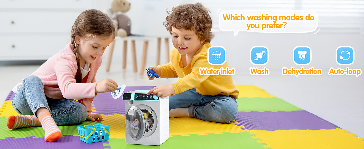 washing machine toys for kids
