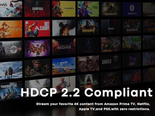 HDCP hdmi splitter