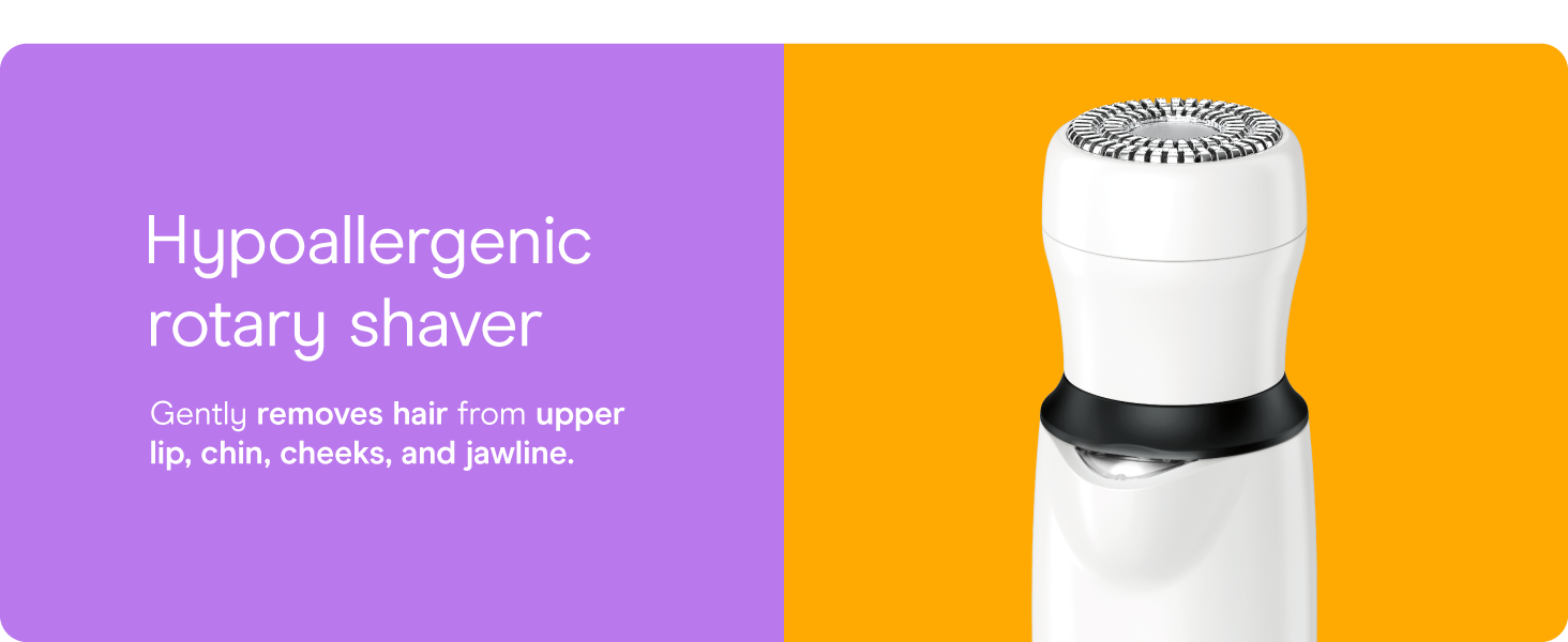 Conair girlbomb shaver trimmer nose facial hair women ladies ear portable light brow rechargeable