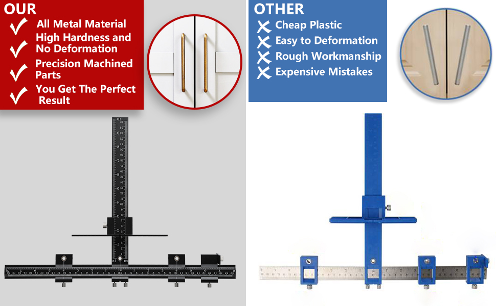 Cabinet Hardware Jig