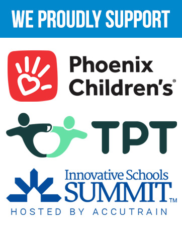 We Proudly Support - Phoenix Children's - Teachers Pay Teachers - Innovative Schools Summit