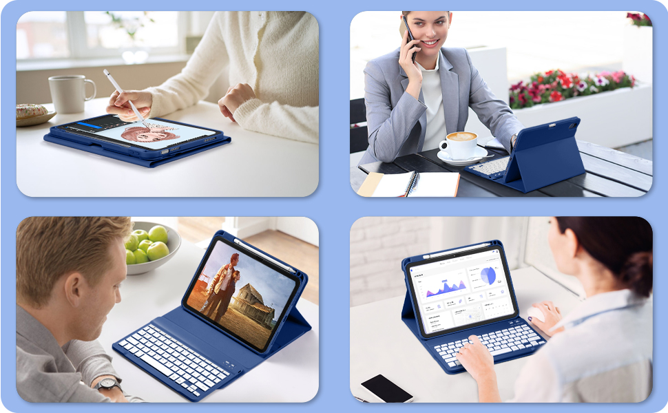 10th gen ipad case with keyboard