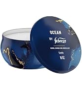 Febreze Scented Candle, Ocean Scent, 11 oz 4 Wick Candle, Single Pack