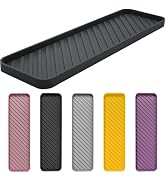 HvOvMvE Silicone Organizer Tray for Kitchen Sinks and Bathrooms. Dishwasher-Safe, Non-Slip Counte...