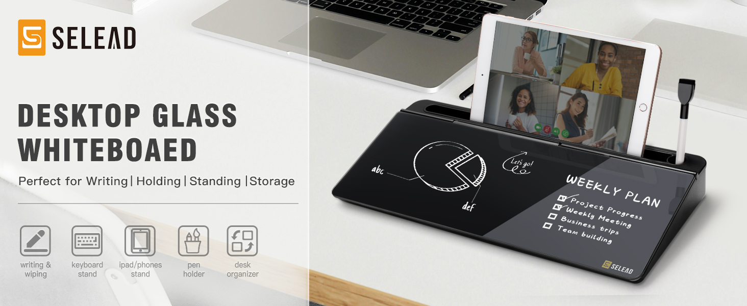 black glass board