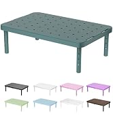 WALI Computer Monitor Riser for Desk, up to 44 lbs (PTT001-K), Dark Green | Adjustable Monitor St...
