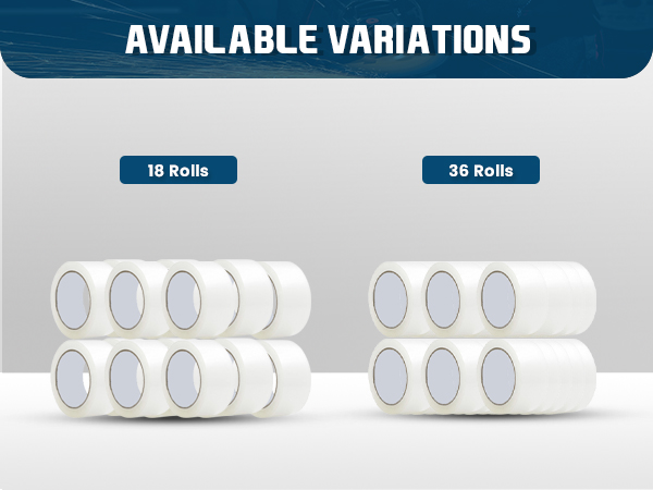 Packing Tape rolls