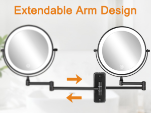 extendable mirror