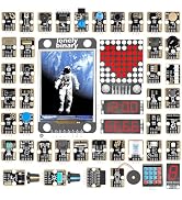 Lonely Binary TinkerBlock 46-Piece Sensor Module Kit Gold Edition, Lead-Free | with Tutorial Sens...