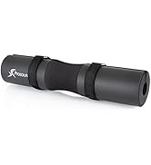 ProsourceFit Foam Weight Lifting Barbell Pad with Straps