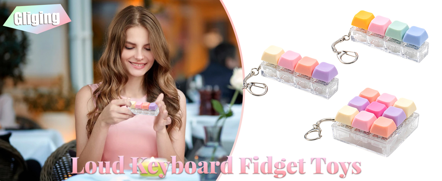 Loud Keyboard Fidget Toys
