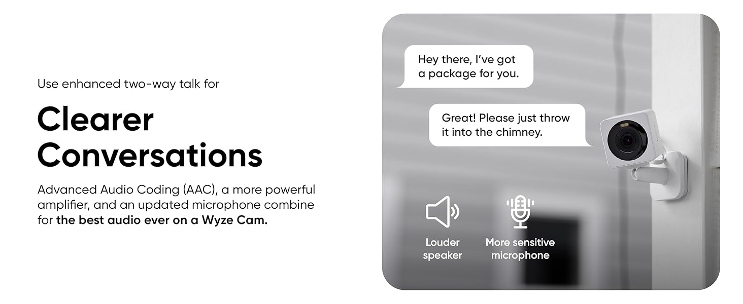 Wyze Cam OG Two Way Audio
