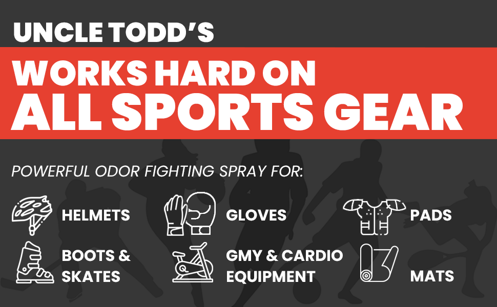 Best sports gear deodorizer for football, Effective odor remover for gym bags, Natural sports gear