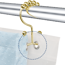 shower curtain hooks rings