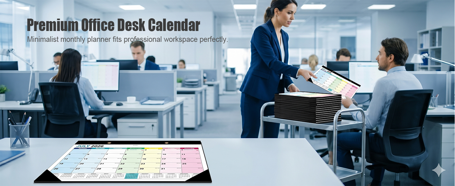 Premium Office Desk Calendar