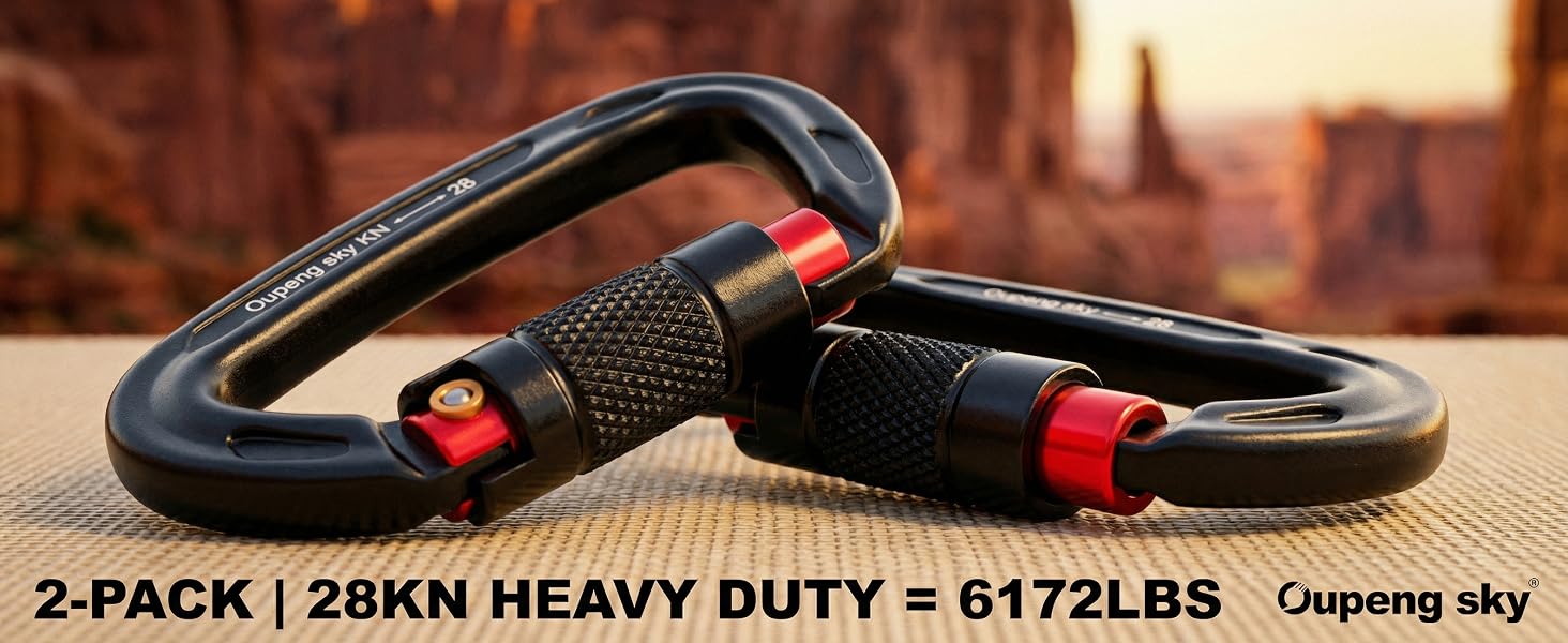 Auto Locking Carabiner Clips