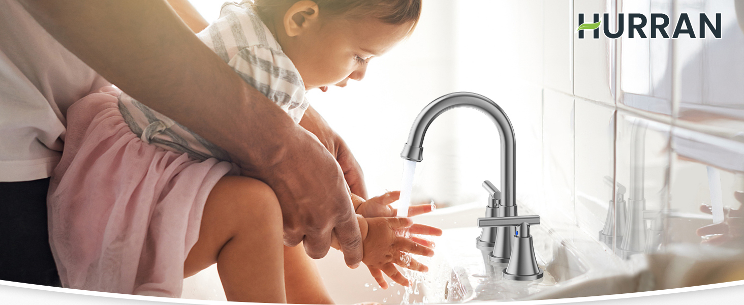 Bathroom Sink Faucet Bathroom Faucets for Sink 3 Hole Faucet for Bathroom Sink Vanity RV