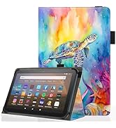 Pudiceva Universal 7 8 Inch Android Tablet Case,Slim Folding Stand Cover for All 7"-8.5" Touchscr...