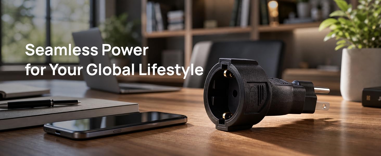 US to Europe Adapter