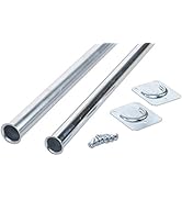 Closet Pro CD-0024-18/30ZC Heavy Duty Adjustable Rod, Silver,18 by 30-Inch, Zinc Plated