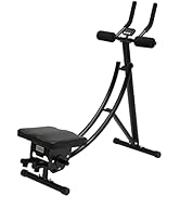 Ultimate Core Workout, Ab Exercise Machine for Home Use, Less Stress On Neck, Back, and Shoulders...