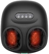 Medcursor Foot Massager Machine with Heat, Rolling, Deep Kneading, Shiatsu Foot Massager for Deli...