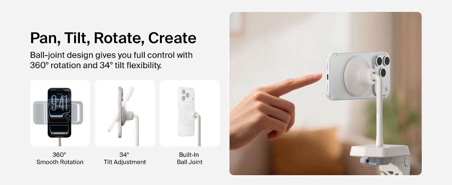 Stage Magnetic Phone Tripod Mount