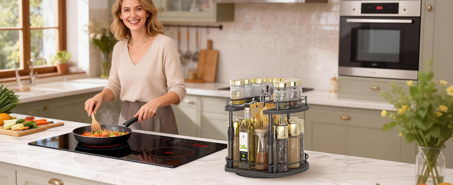 spice rack for cabinet