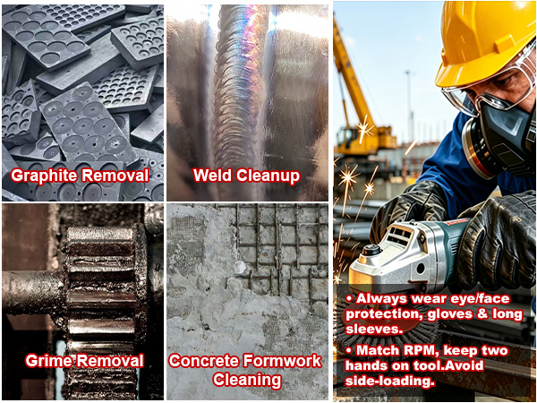 wire wheel for angle grinder