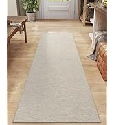DEXI Hallway Runner 2'x6', Washable Non Slip Rubber Backed Carpet Runner, Absorbent Thin Long Ent...