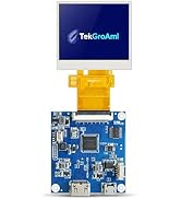 TekGroAml 2 inch 480x360 TFT mini LCD Display with Control Board, High-Density 16.7M Color Screen...