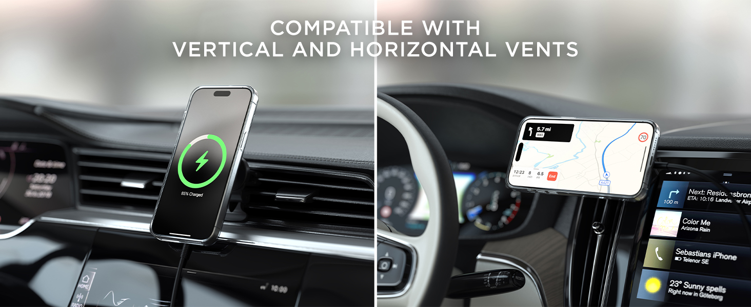 Qi2 Wireless Car Charger