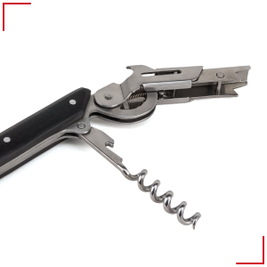 Peugeot - Clavelin Sommelier’s Corkscrew - Black, 5.5 Inches
