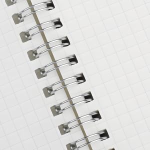 Sturdy Twin-wire Spiral-bound