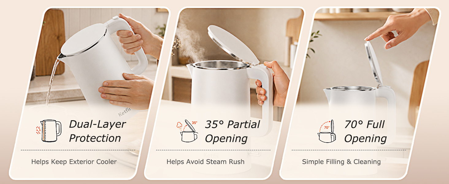 Auto Shut-Off & Boil-Dry Protection