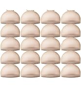 Teenitor Wig Cap, Nylon Wig Caps, 20Pcs Stocking Wig Caps for Women Nude