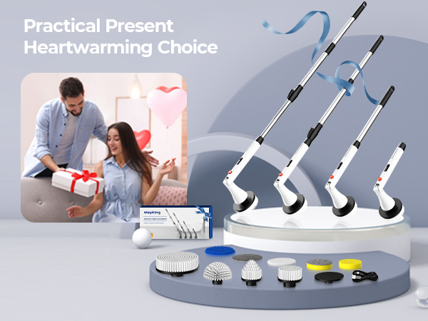 electric brush cleaner for bathroom