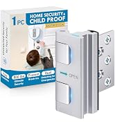 Home Security Door Reinforcement Lock, 800 lbs Force for Front Door Safety, Childproof Lock for K...