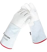 BEETRO -292?/-180? or Above Antifreeze Gloves for Dry Ice Handling Liquid Nitrogen Sponge and Cot...
