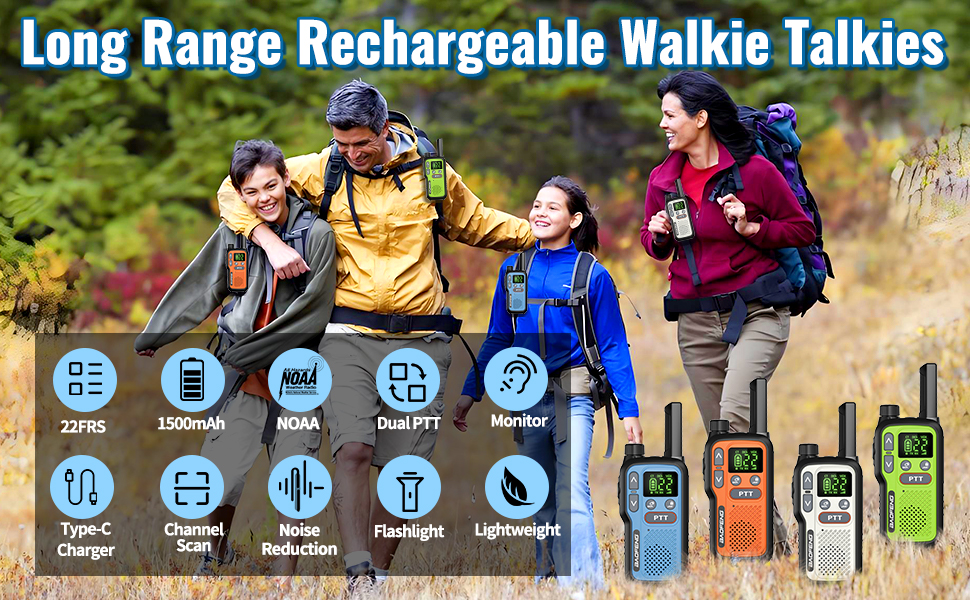 long range walkie talkies