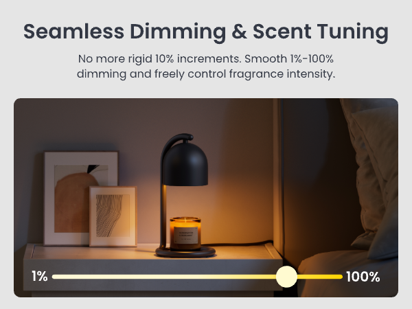 candle lamp warmer with voice