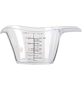 2 Oz Measuring Cup, 1/4 Cup Acrylic Measuring Cups, Clear