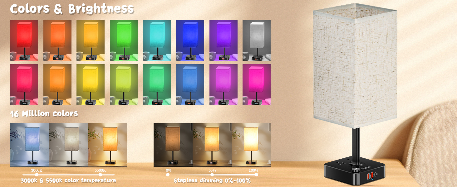 RGB Color Changing Lamp