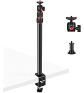 NEEWER Extendable Camera Desk Mount with Ball Head, 17