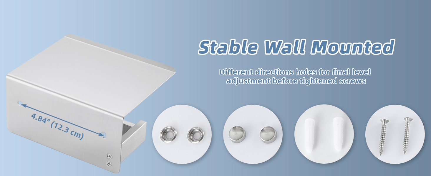 PAPER HOLDER WITH SHELF