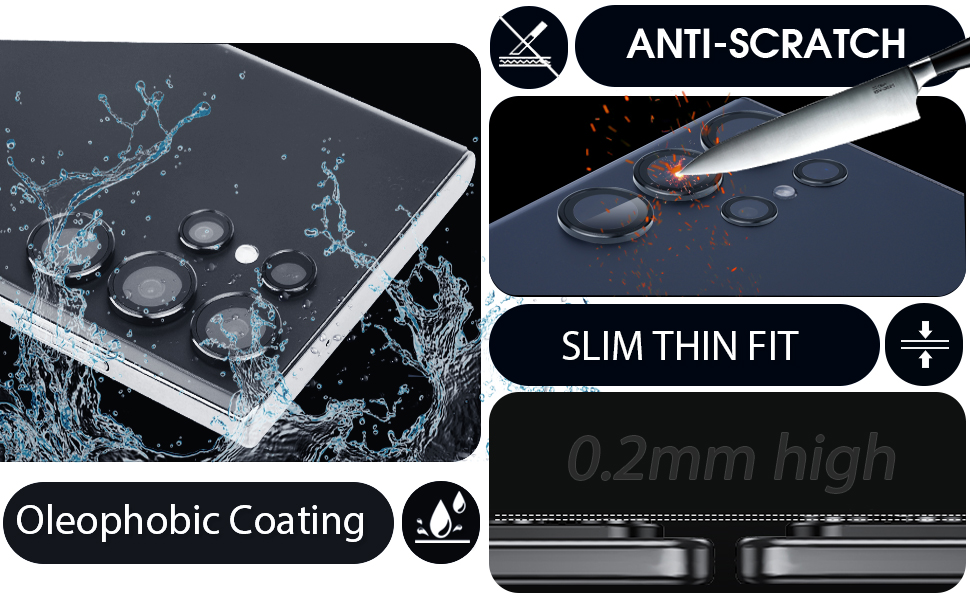 samsung s25 ultra camera lens protector