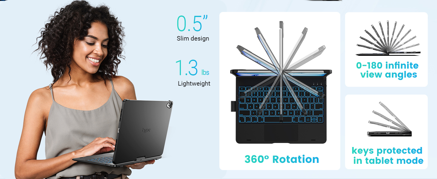 keyboard case for ipad air 10.9 5th generation 4th generation 2022 2020