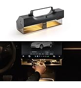TPARTS Hidden Magnetic (Under Screen) Storage Box for Tesla Model 3/Y with Open-close Design Cent...