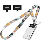 Icycay Phone Lanyard Crossbody, Cell Phone Lanyard for Around The Neck Adjustable Phone Strap, Cu...
