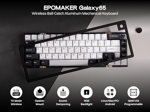 Galaxy65 Wireless Gaming Keyboard
